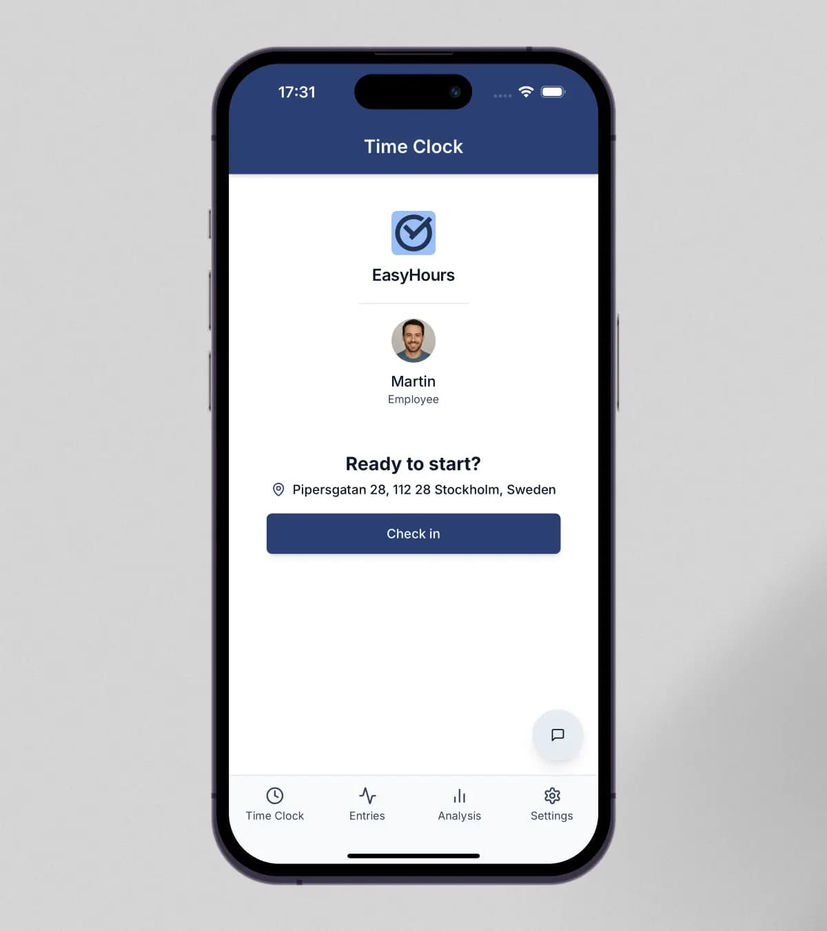Mobile app showcase